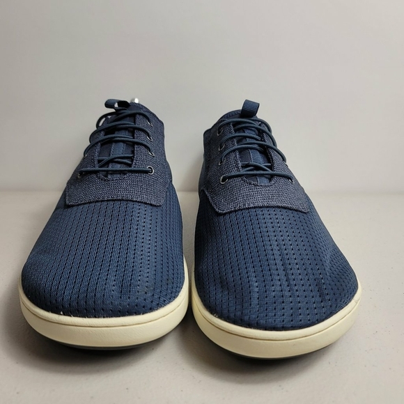 Olu Kai Nohea Moku Sneaker Blue Mens 10 Shoes Low Top Lace Up 10283-6H6H VGC - Picture 4 of 9
